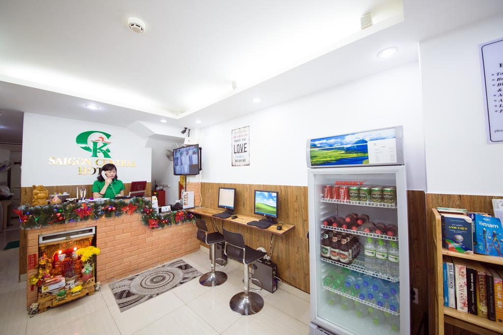 Ck Saigon Central Hotel Хошимин Экстерьер фото