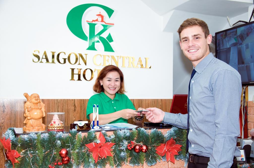 Ck Saigon Central Hotel Хошимин Экстерьер фото